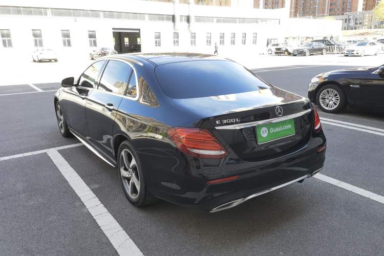 Used Mercedes-Benz E-Class 2019 E 300 L Sporty and Stylish Model Rear Left 45 Deg