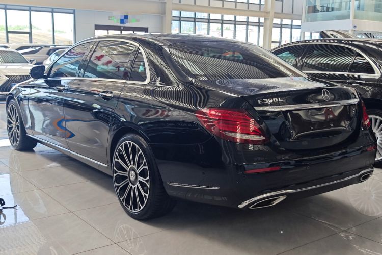 Used Mercedes-Benz E-Class 2019 E 300 L Stylish Model Rear Left 45 Deg