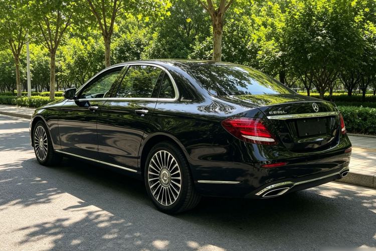 Used Mercedes-Benz E-Class 2019 E 300 L Stylish Model Rear Left 45 Deg