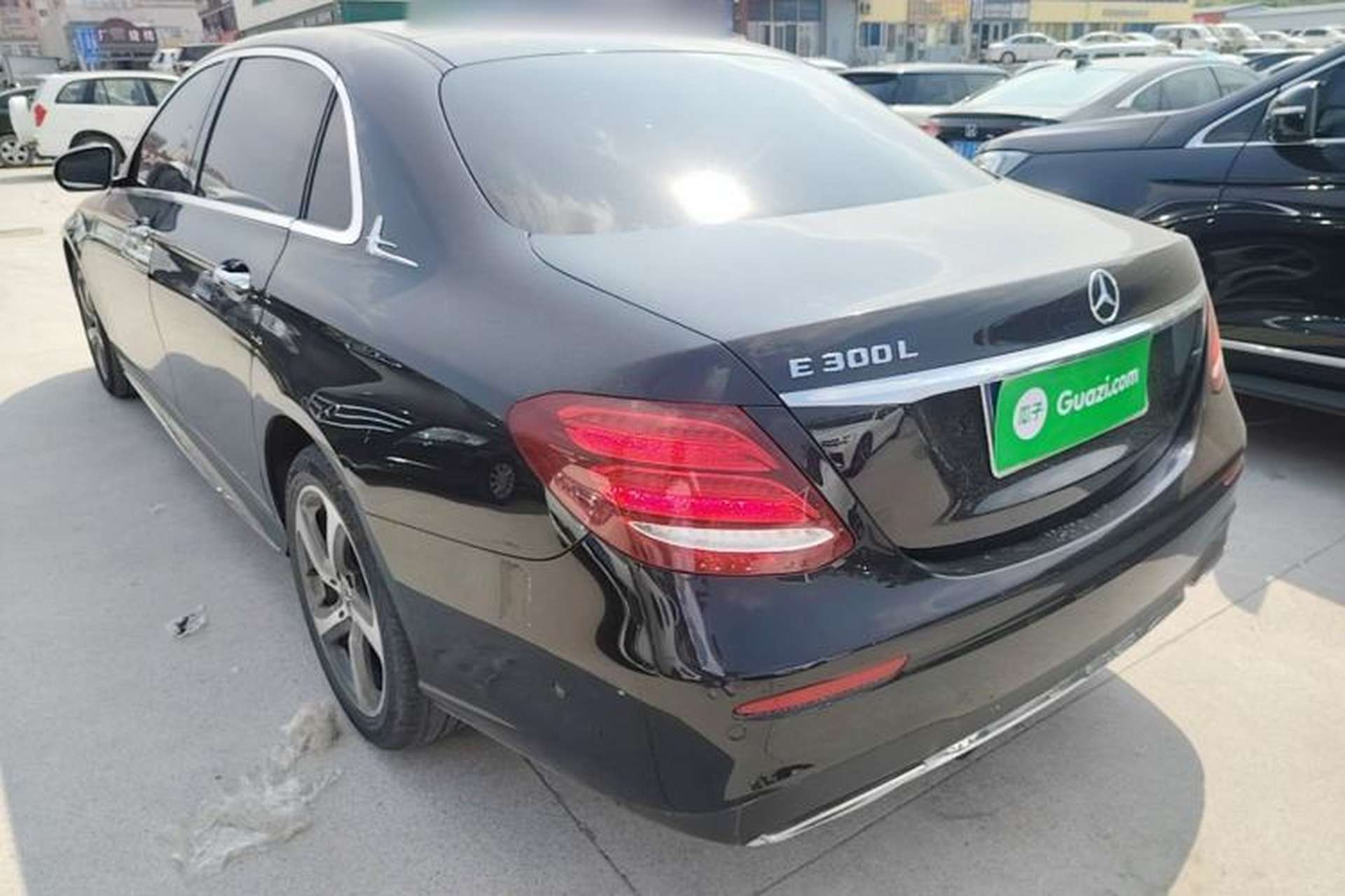 Used Mercedes-Benz E-Class 2019 E 300 L Sporty and Stylish Model Rear Left 45 Deg