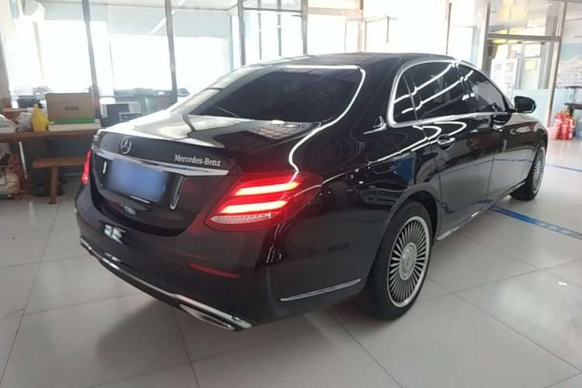 Used Mercedes-Benz E-Class 2019 Facelifted E 300 L Stylish Version Rear Right 45 Deg