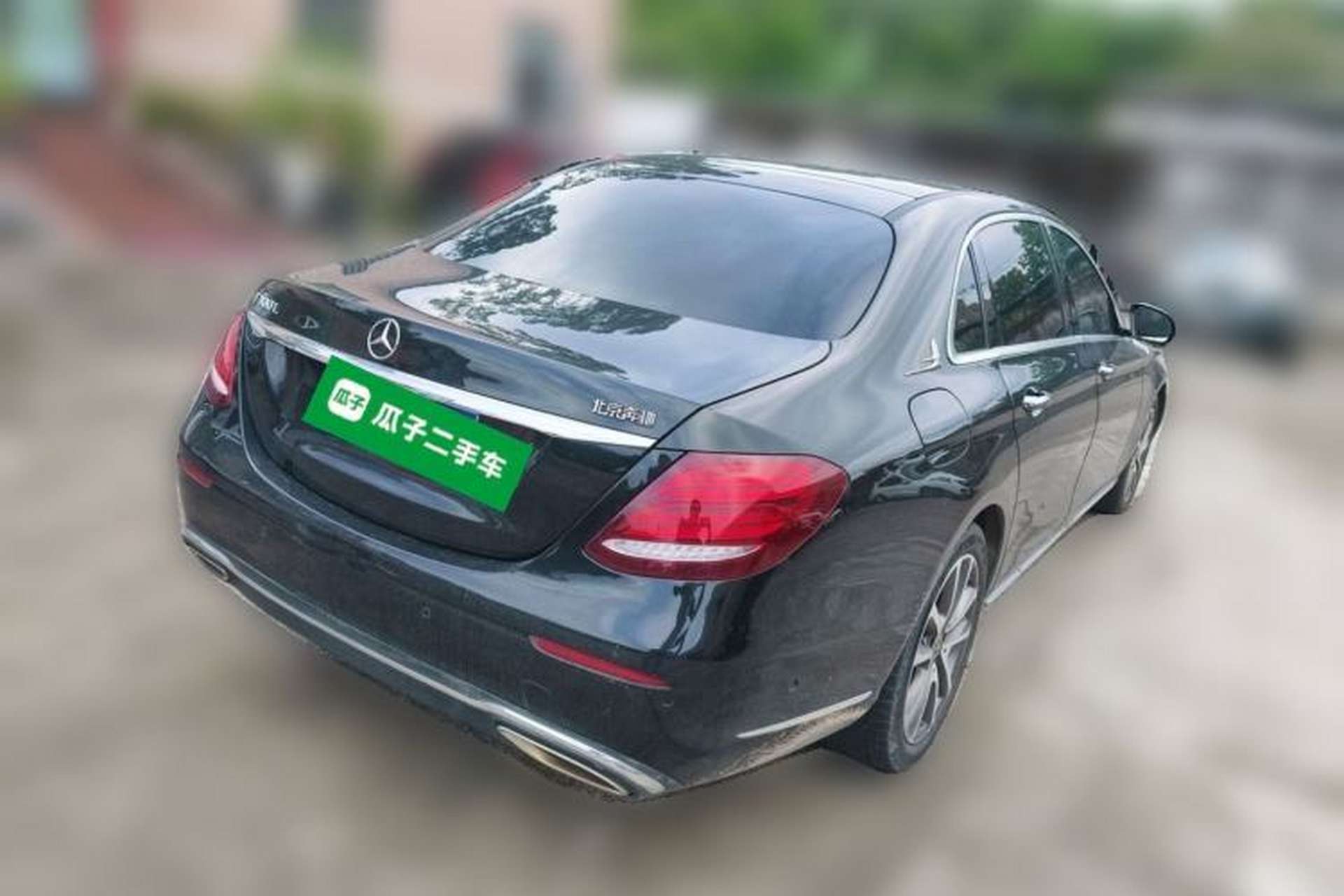 Used Mercedes-Benz E-Class 2019 E 300 L Luxury Model Rear Right 45 Deg