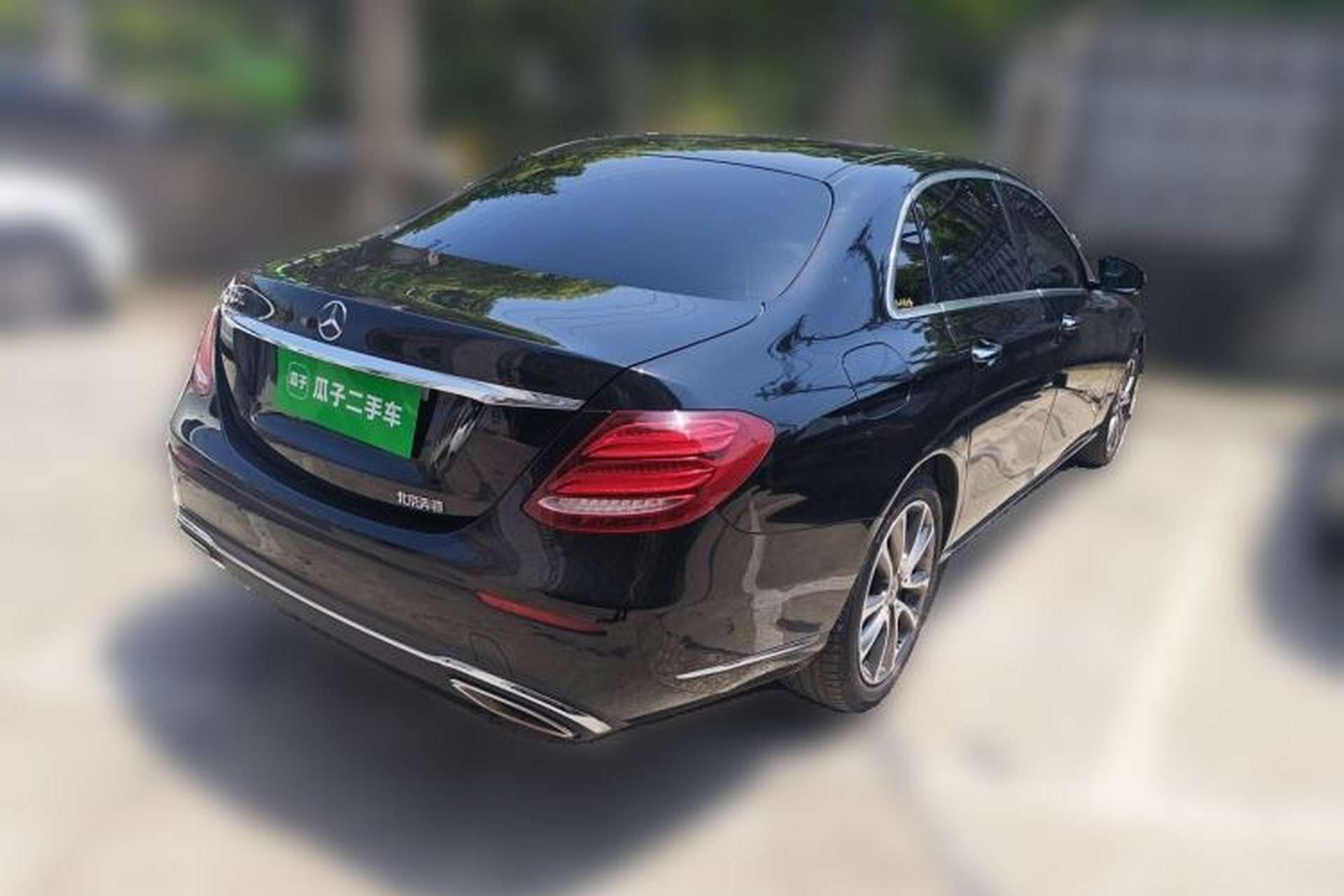 Used Mercedes-Benz E-Class 2019 E 300 L Stylish Model Rear Right 45 Deg