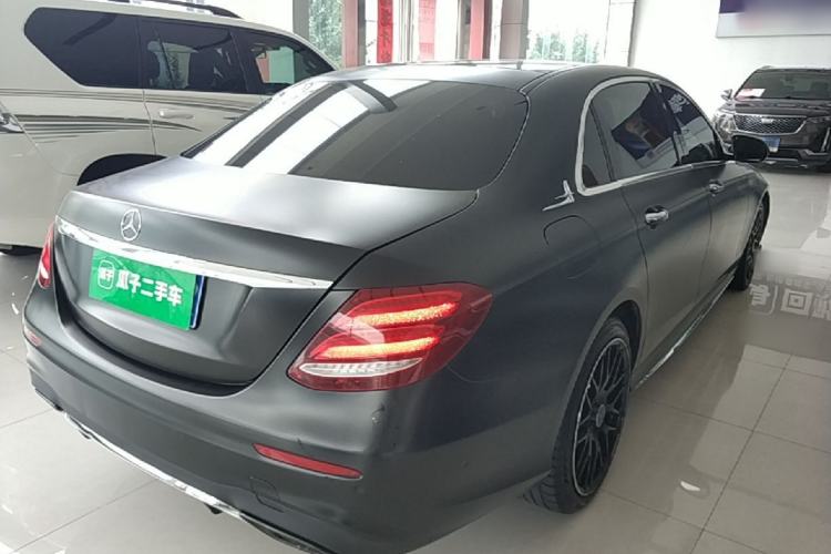 Used Mercedes-Benz E-Class 2019 E 300 L Sporty and Stylish Model Rear Right 45 Deg