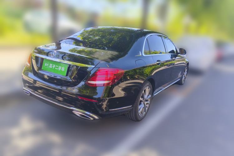 Used Mercedes-Benz E-Class 2019 E 300 L Stylish Model Rear Right 45 Deg