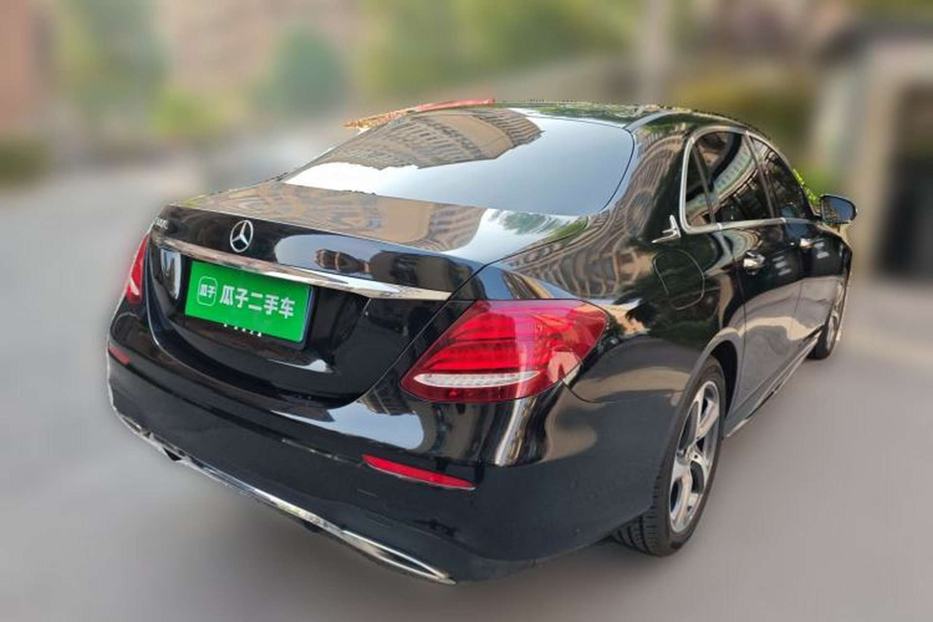 Used Mercedes-Benz E-Class 2019 Restyled E 300 L Sporty and Stylish Edition Rear Right 45 Deg