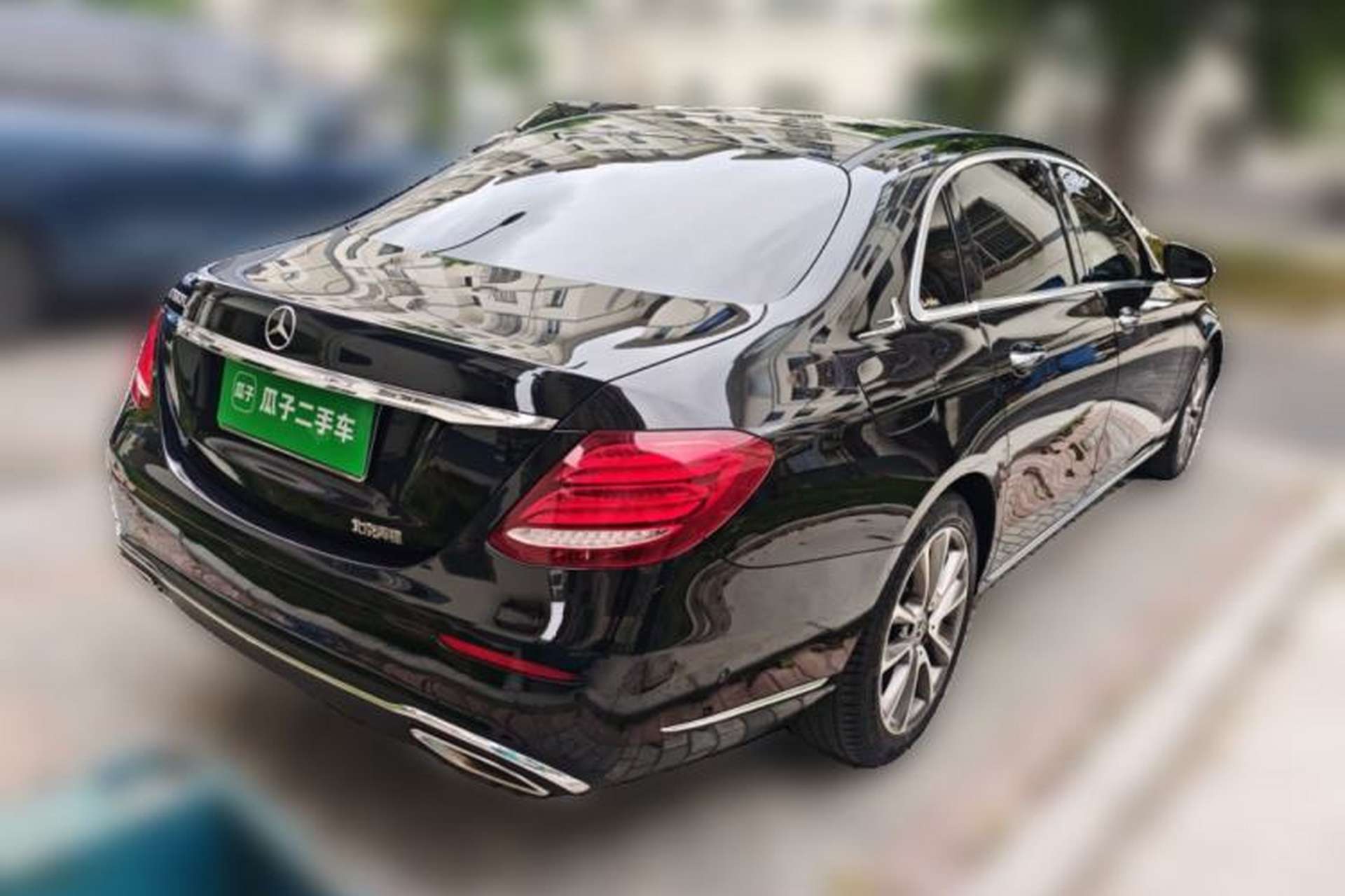 Used Mercedes-Benz E-Class 2019 E 300 L Stylish Model Rear Right 45 Deg