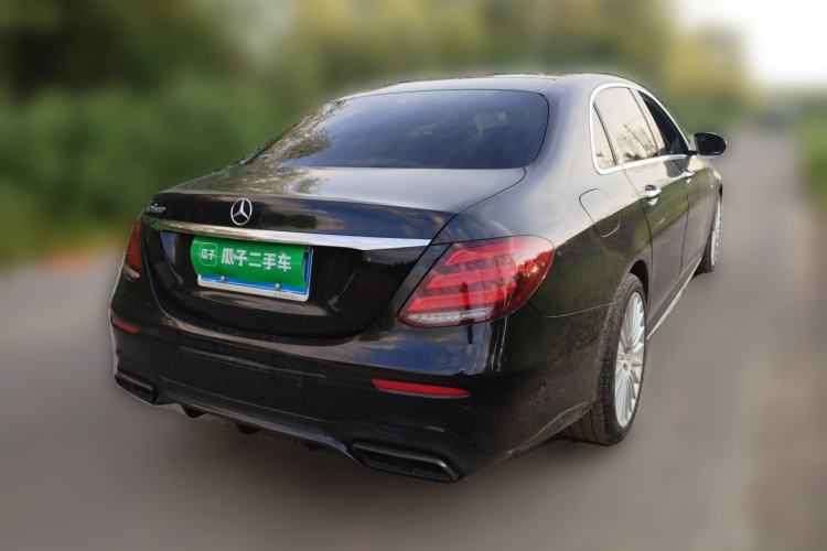 Used Mercedes-Benz E-Class 2019 E 300 L Stylish Model Rear Right 45 Deg