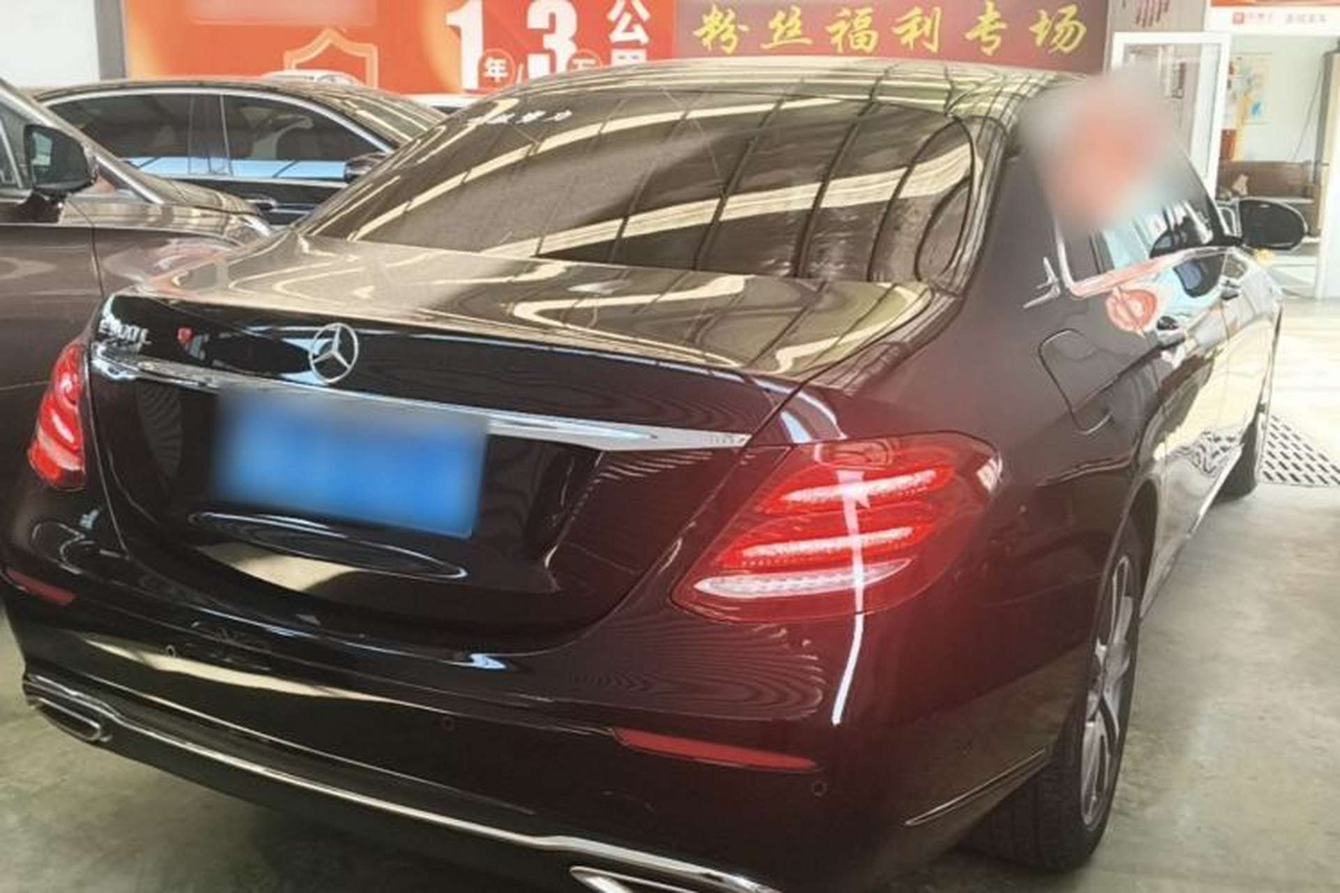 Used Mercedes-Benz E-Class 2019 E 300 L Stylish Model Rear Right 45 Deg