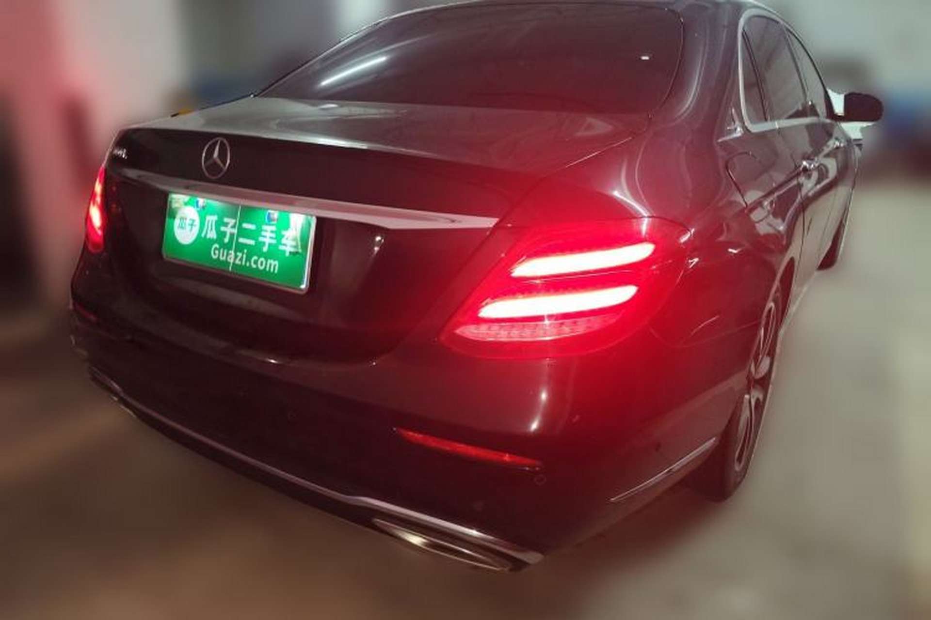 Used Mercedes-Benz E-Class 2019 E 300 L Stylish Model Rear Right 45 Deg