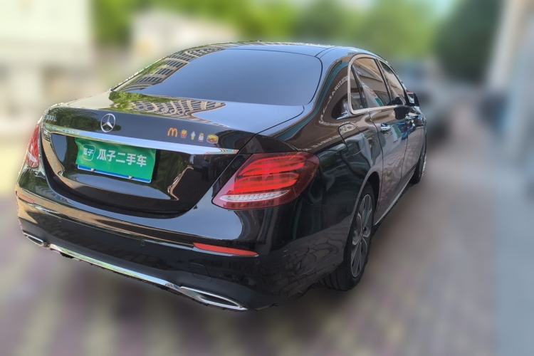 Used Mercedes-Benz E-Class 2019 E 300 L Stylish Model Rear Right 45 Deg