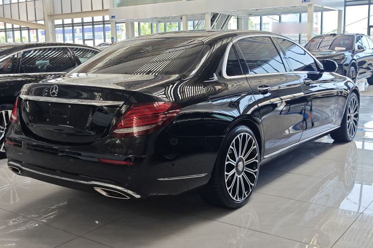 Used Mercedes-Benz E-Class 2019 E 300 L Stylish Model Rear Right 45 Deg