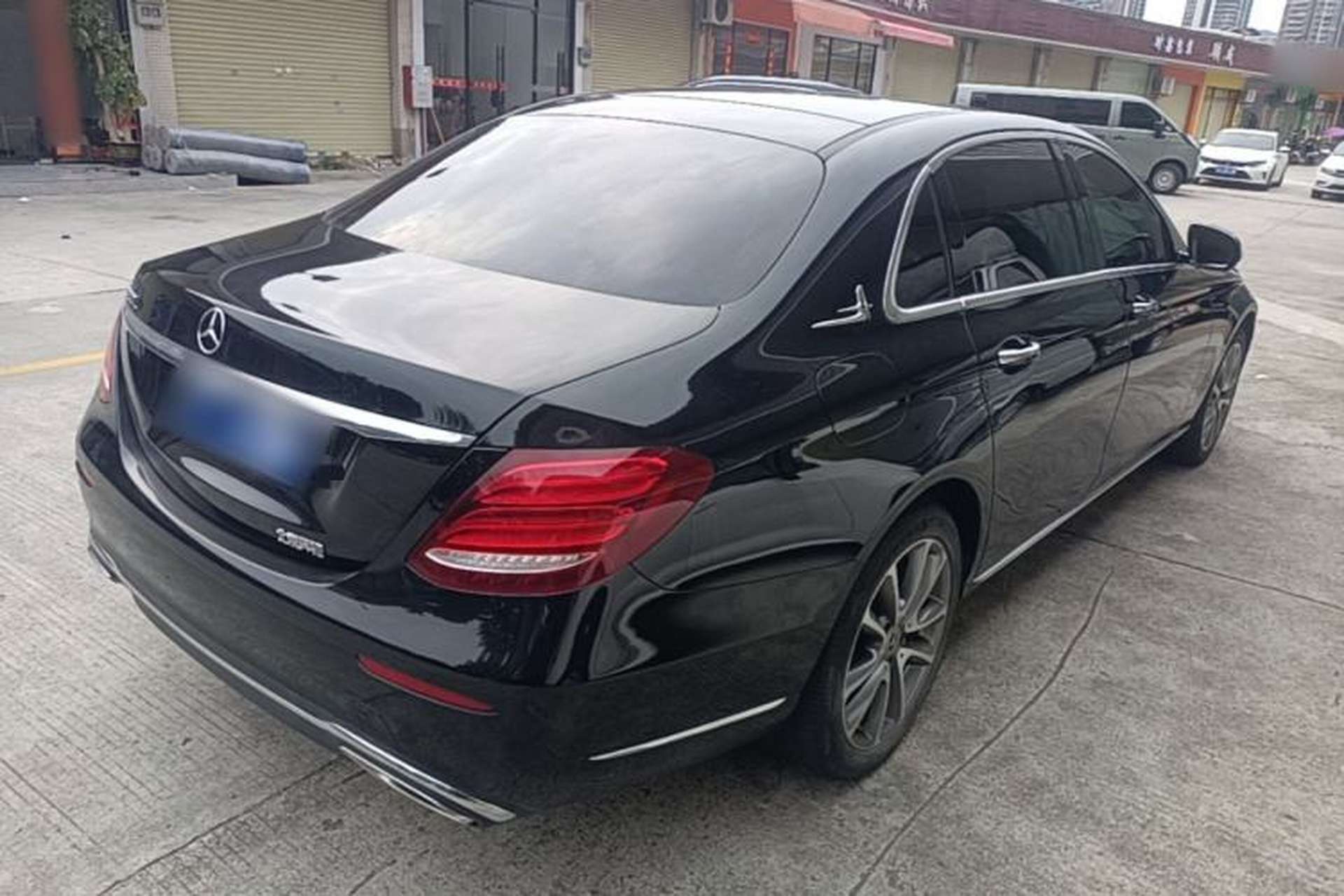 Used Mercedes-Benz E-Class 2019 E 300 L Stylish Model Rear Right 45 Deg