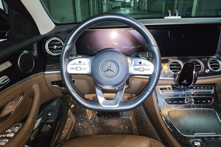 Used Mercedes-Benz E-Class 2019 E 300 L Sporty and Stylish Model Steering Wheel