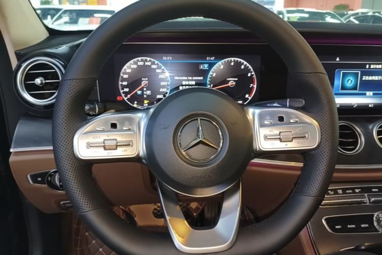 Used Mercedes-Benz E-Class 2019 E 300 L Sporty and Stylish Model Steering Wheel