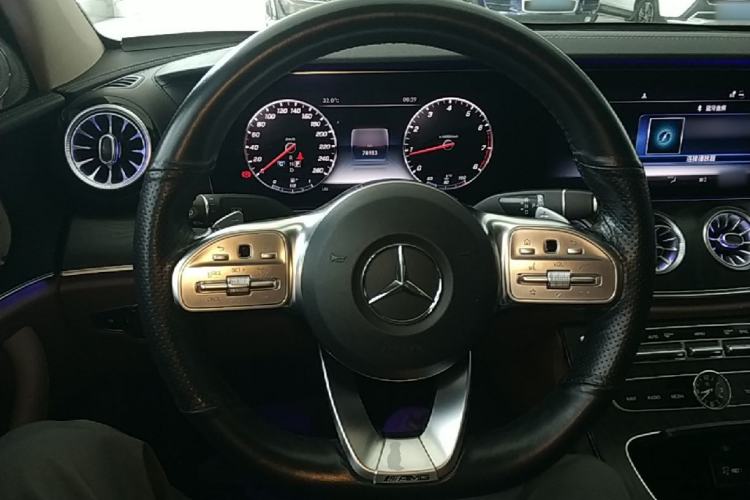 Used Mercedes-Benz E-Class 2019 E 300 L Sporty and Stylish Model Steering Wheel