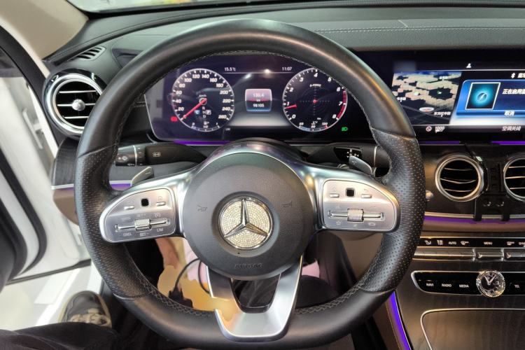 Used Mercedes-Benz E-Class 2019 E 300 L Sporty and Stylish Model Steering Wheel