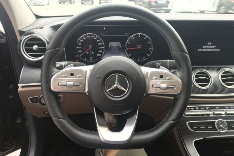 Used Mercedes-Benz E-Class 2019 E 300 L Sporty and Stylish Model Steering Wheel