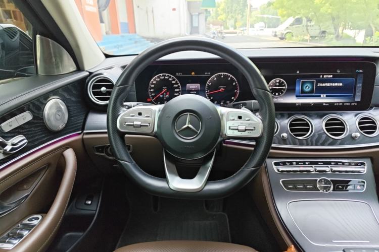 Used Mercedes-Benz E-Class 2019 E 300 L Sporty and Stylish Model Steering Wheel