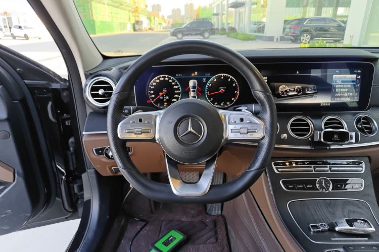 Used Mercedes-Benz E-Class 2019 E 300 L Sporty and Stylish Model Steering Wheel