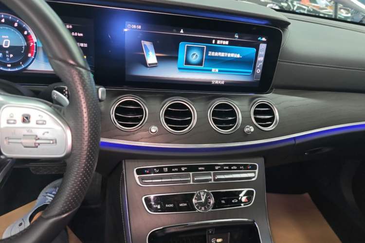 Used Mercedes-Benz E-Class 2019 Restyled E 300 L Sporty and Stylish Edition Audio And AC Panel