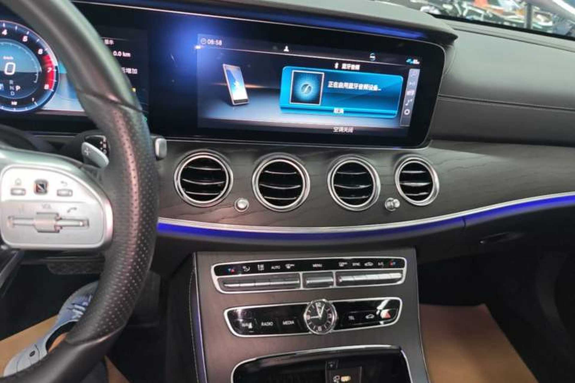 Used Mercedes-Benz E-Class 2019 Restyled E 300 L Sporty and Stylish Edition Audio And AC Panel