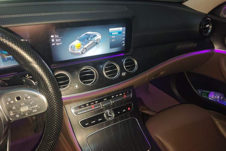 Used Mercedes-Benz E-Class 2019 E 300 L Sport Luxury Edition Audio And AC Panel