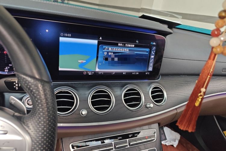 Used Mercedes-Benz E-Class 2019 E 300 L Sport Luxury Edition Audio And AC Panel