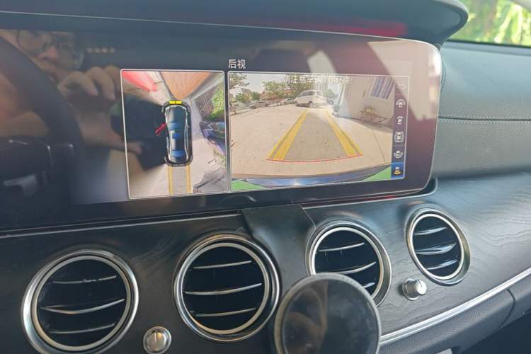 Used Mercedes-Benz E-Class 2019 E 300 L Sporty and Stylish Model Audio And AC Panel