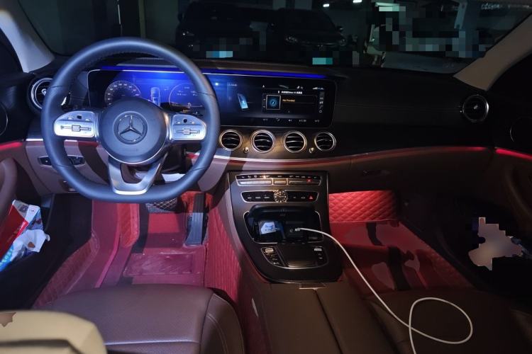 Used Mercedes-Benz E-Class 2019 E 300 L Sporty and Stylish Model Center Console