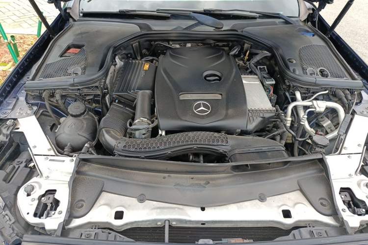 Used Mercedes-Benz E-Class 2019 E 300 L Sporty and Stylish Model Engine Bay