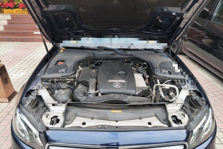 Used Mercedes-Benz E-Class 2019 E 300 L Sporty and Stylish Model Engine Bay