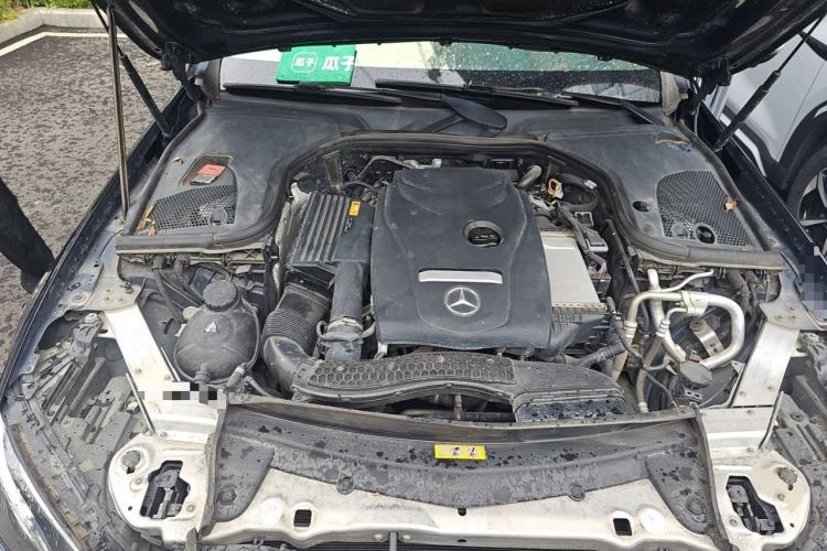 Used Mercedes-Benz E-Class 2019 E 300 L Sporty and Stylish Model Engine Bay