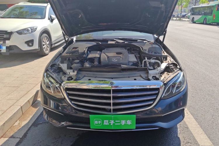 Used Mercedes-Benz E-Class 2019 E 300 L Sporty and Stylish Model Engine Bay