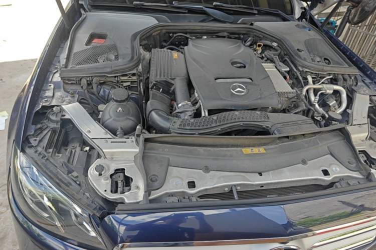 Used Mercedes-Benz E-Class 2019 E 300 L Sporty and Stylish Model Engine Bay