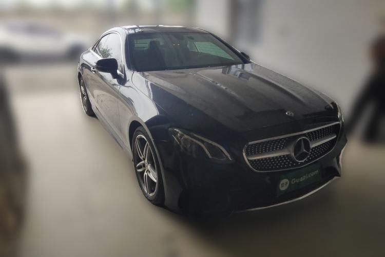 Used Mercedes-Benz E-Class 2019 E 200 4MATIC Coupe Front Right 45 Deg