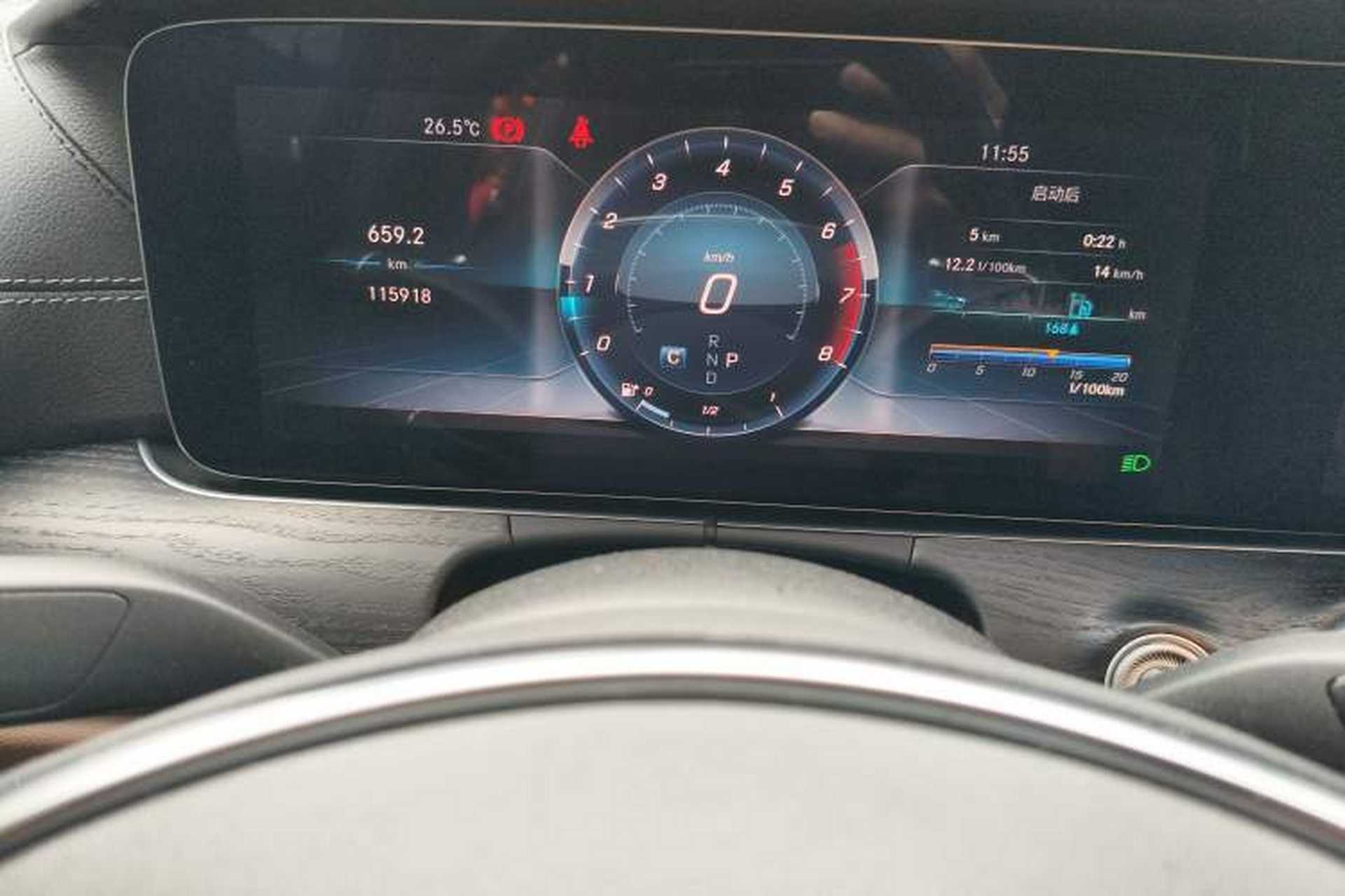 Used Mercedes-Benz E-Class 2019 E 300 L Sporty and Stylish Model Instrument Cluster