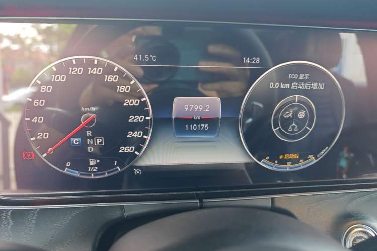 Used Mercedes-Benz E-Class 2019 E 300 L Sporty and Stylish Model Instrument Cluster