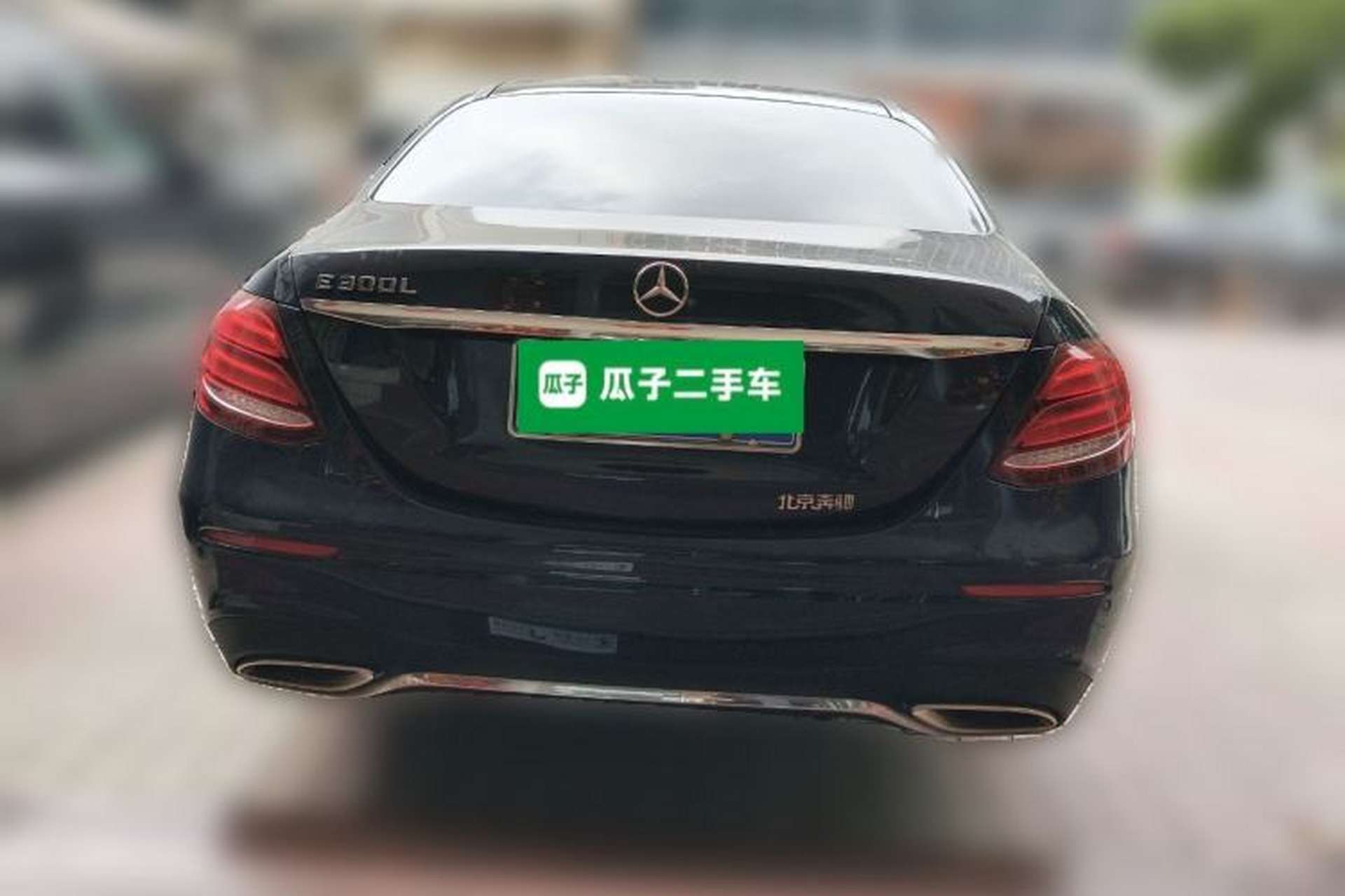 Used Mercedes-Benz E-Class 2019 E 300 L Sporty and Stylish Model Rear