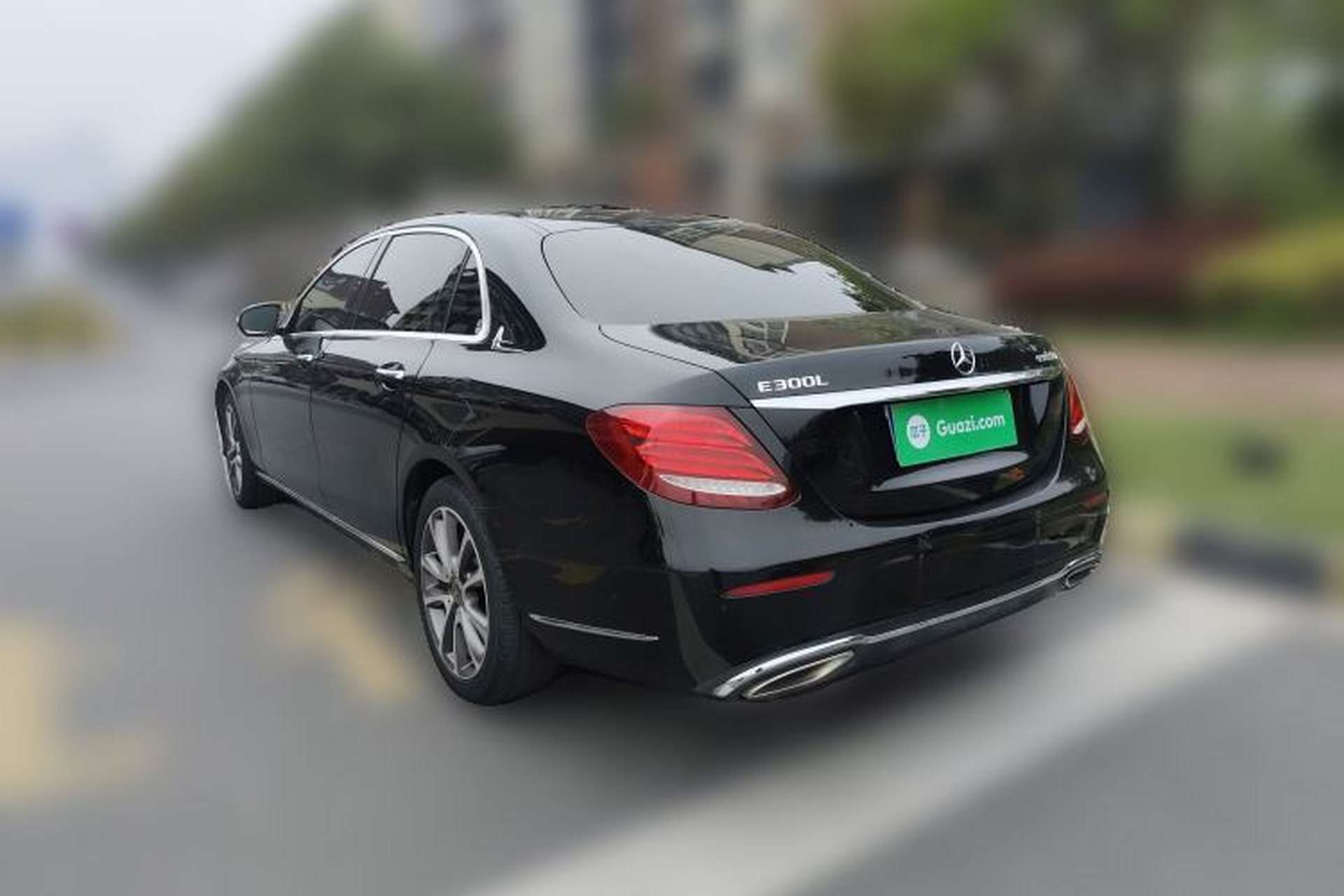 Used Mercedes-Benz E-Class 2019 E 300 L Stylish Model Rear Left 45 Deg