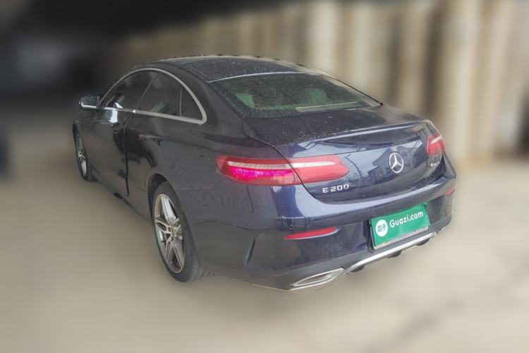 Used Mercedes-Benz E-Class 2019 E 200 4MATIC Coupe Rear Left 45 Deg