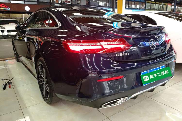 Used Mercedes-Benz E-Class 2019 E 300 Coupe Rear Left 45 Deg