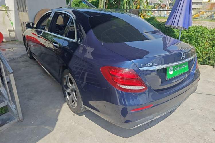Used Mercedes-Benz E-Class 2019 E 300 L Sporty and Stylish Model Rear Left 45 Deg