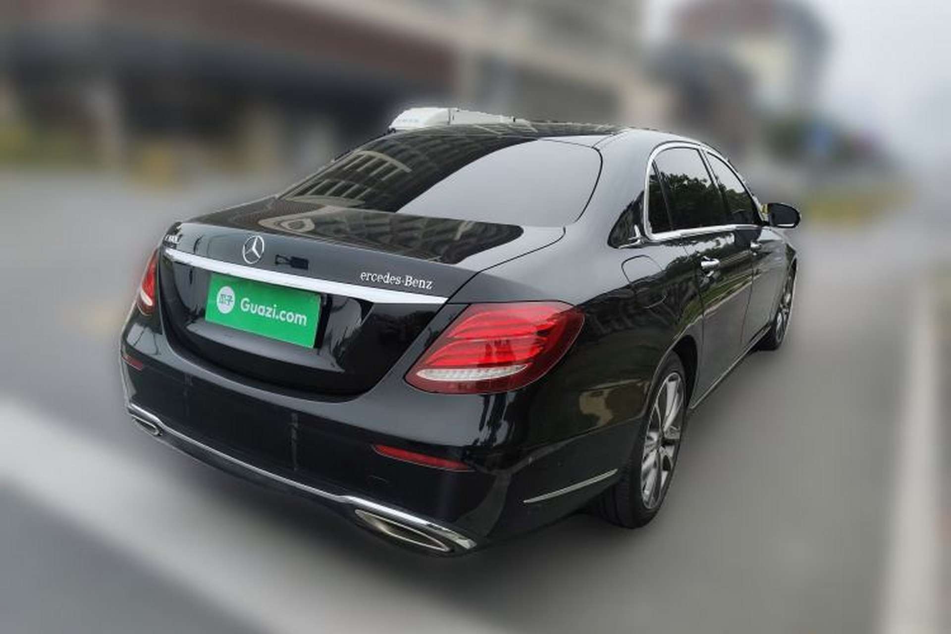 Used Mercedes-Benz E-Class 2019 E 300 L Stylish Model Rear Right 45 Deg