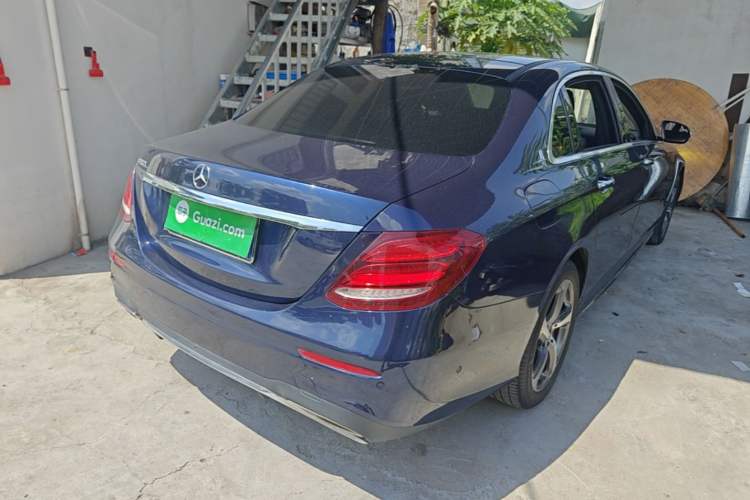 Used Mercedes-Benz E-Class 2019 E 300 L Sporty and Stylish Model Rear Right 45 Deg