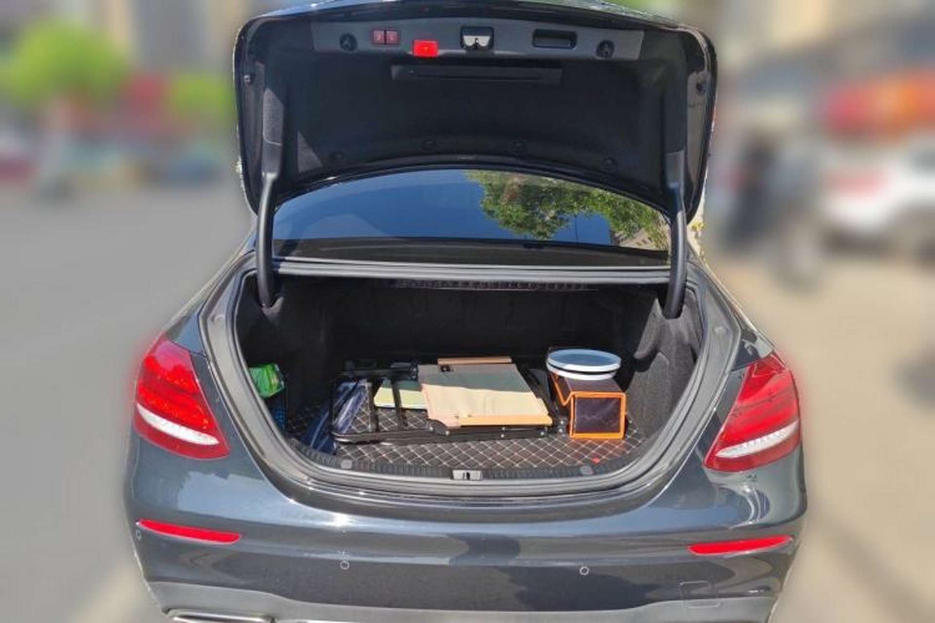 Used Mercedes-Benz E-Class 2019 E 300 L Sporty and Stylish Model Trunk