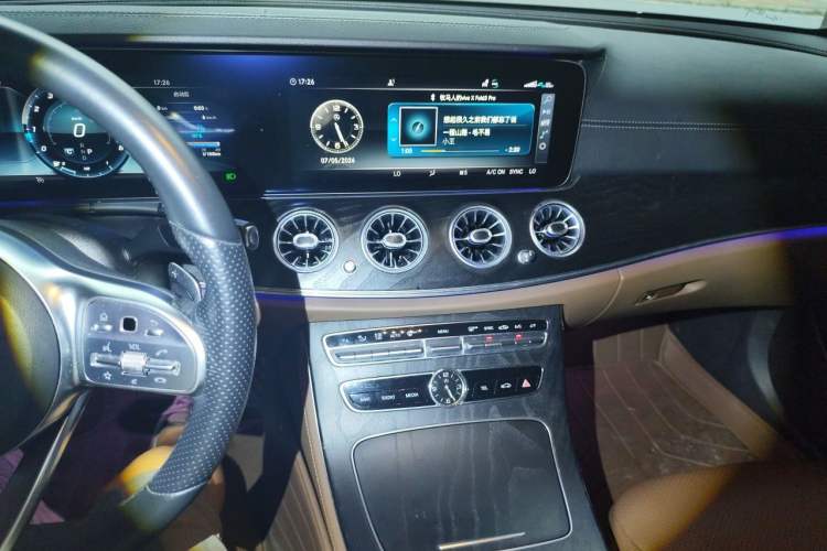 Used Mercedes-Benz E-Class 2019 E 300 L Sporty and Stylish Model Audio And AC Panel