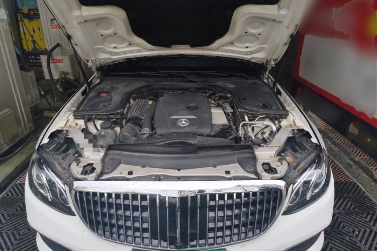Used Mercedes-Benz E-Class 2019 E 300 L Sporty and Stylish Model Engine Bay