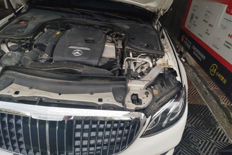 Used Mercedes-Benz E-Class 2019 E 300 L Sporty and Stylish Model Engine Bay Left