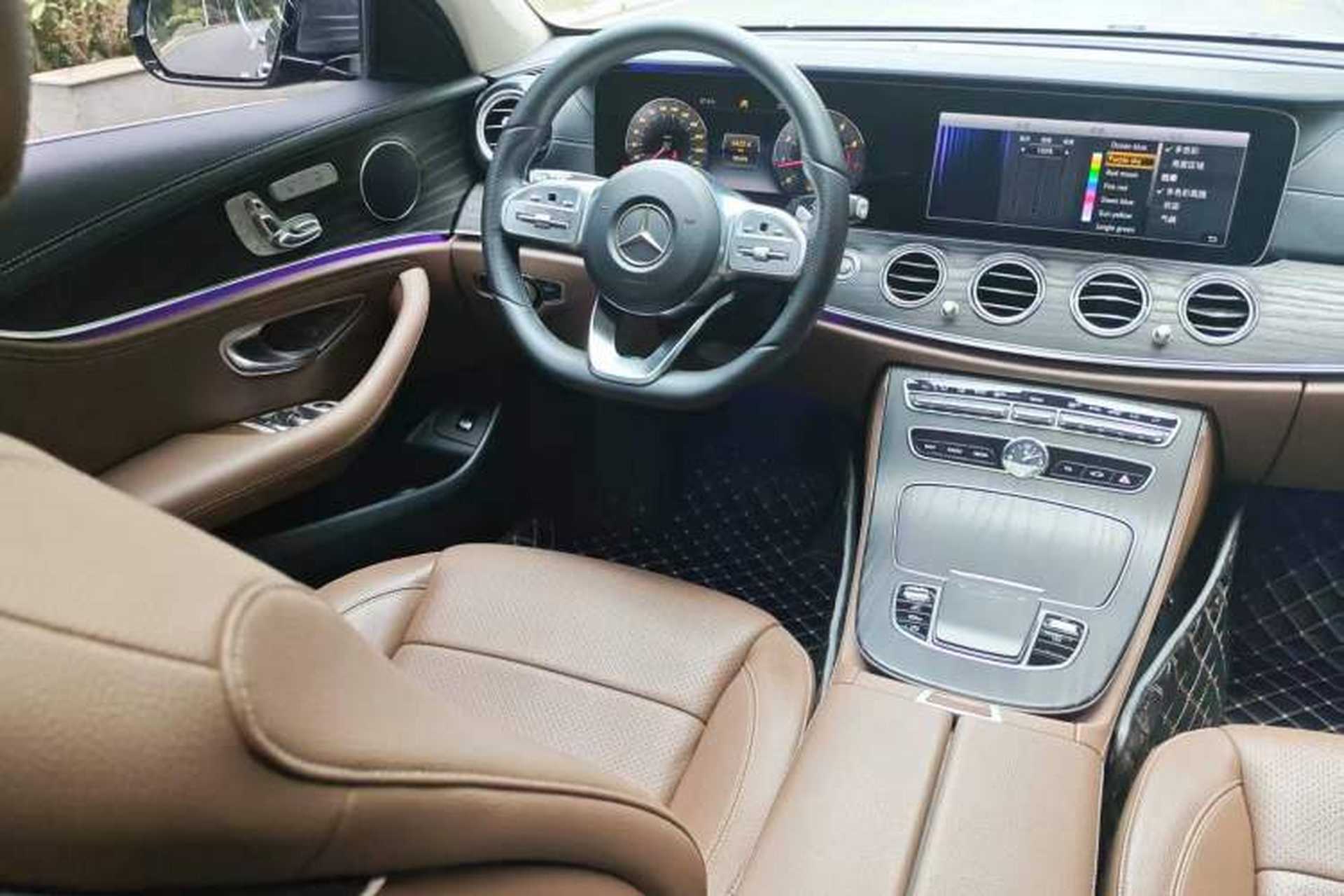 Used Mercedes-Benz E-Class 2019 Restyled E 300 L Sporty and Stylish Edition Audio And AC Panel